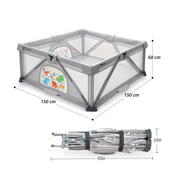 Teknum One Minute Fold Unfold Playpen 0-36 Months, 11 image