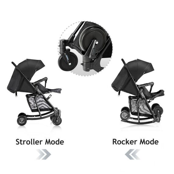 Teknum 2In1 Glide Baby Stroller With Rocker Function 0-36 Months, 11 image