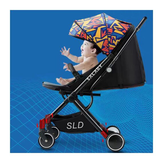 Teknum Travel Lite Stroller Sld Cabin Fold 0–4 Years Up To 22Kg, Color: Multicolor, 4 image