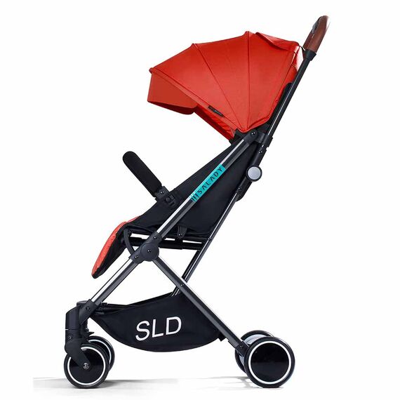 Teknum Travel Lite Stroller Sld Cabin Fold 0–4 Years Up To 22Kg, Color: red, 3 image