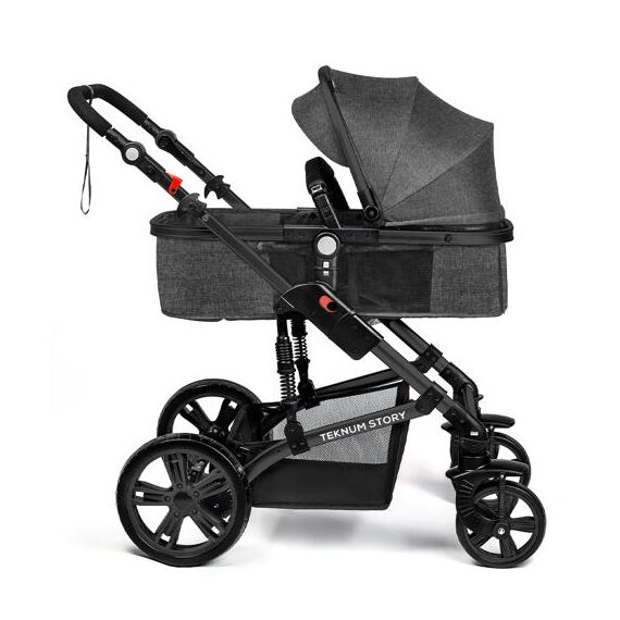 Teknum 3In1 Pram Stroller And Little Story Mamma Diaper Bag Bundle 6-36 Months, 11 image