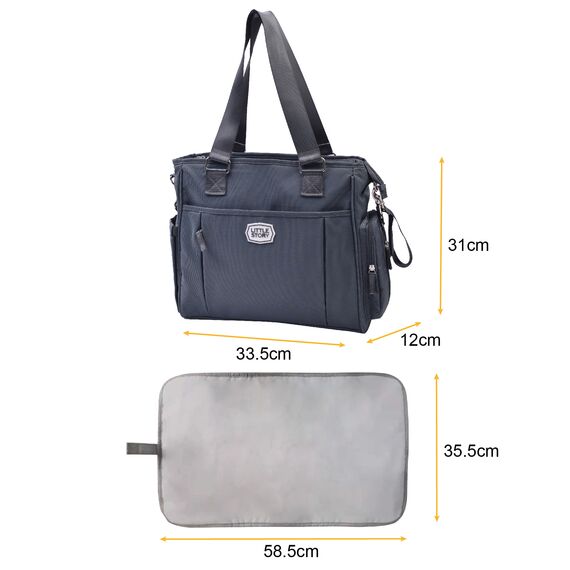 Teknum 3In1 Pram Stroller And Little Story Mamma Diaper Bag Bundle 6-36 Months, 21 image