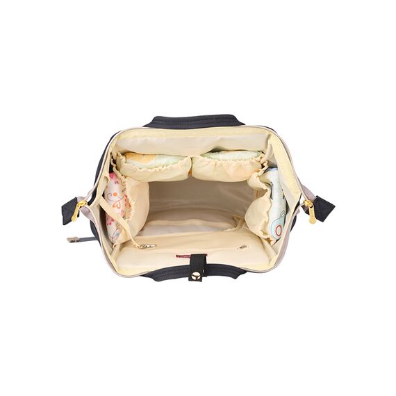 Teknum 3 In 1 Stroller Black With Sunveno Diaper Bag And Hooks 0–3 Years Up To 18Kg, Color: Gold, 7 image