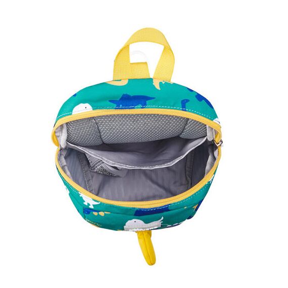 Sunveno Kids Backpack With Safety Harness 2-8 Years, Color: Green, 4 image