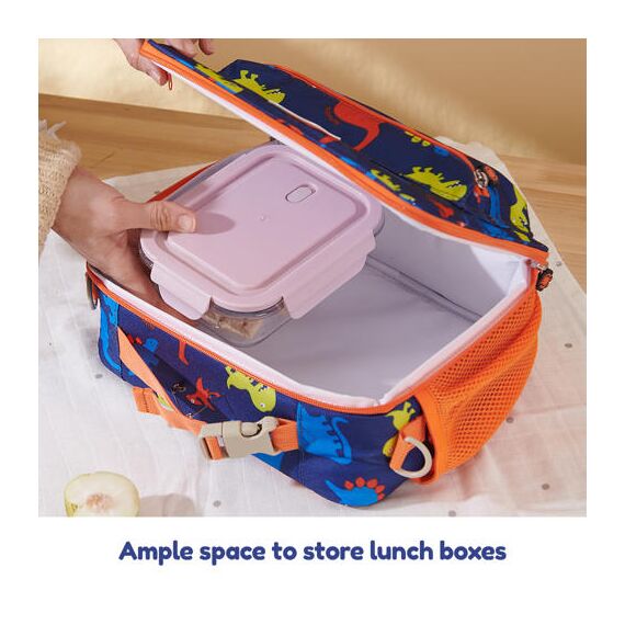 Sunveno 5.5L Lunch Bag With Shoulder Strap, Color: Blue, 2 image