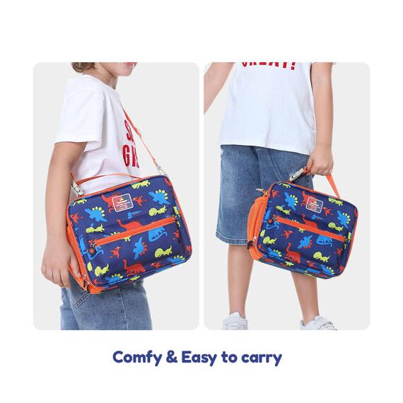 Sunveno 5.5L Lunch Bag With Shoulder Strap, Color: Blue, 10 image