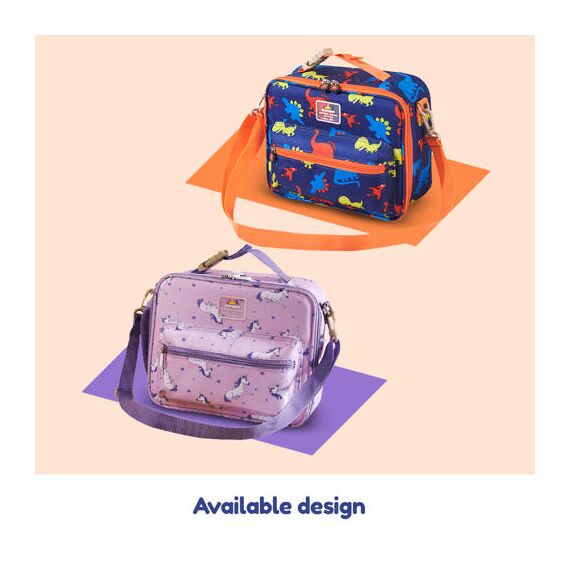 Sunveno 5.5L Lunch Bag With Shoulder Strap, Color: Blue, 14 image