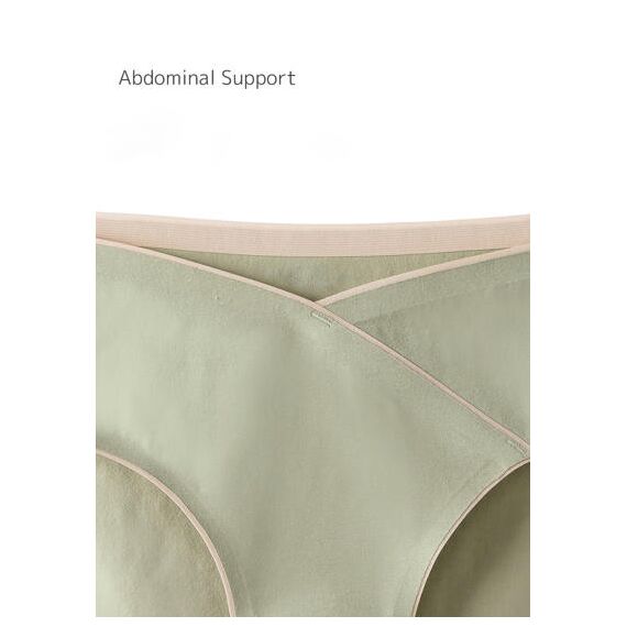 Sunveno Maternity Seamless Low Waist Briefs Set Of 5, Color: Multicolor, Maternity Size: M, 11 image