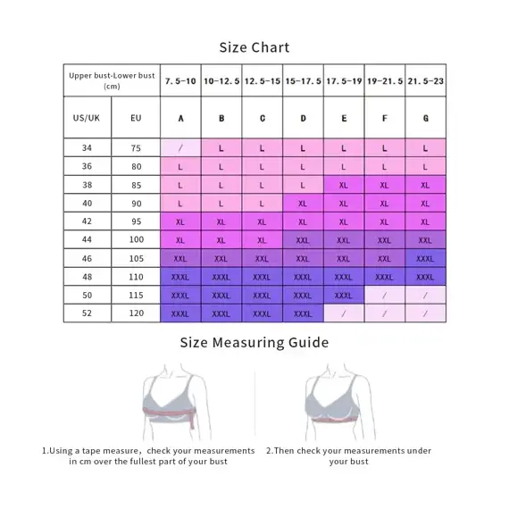 Sunveno Maternity Feeding Bra, Color: pink, Maternity Size: XXL, 19 image