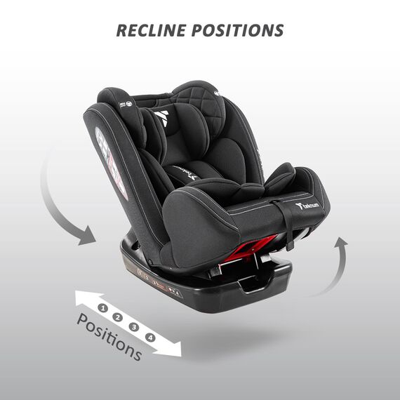 Teknum Evolve 2 Car Seat Group 0+/1/2/3 0–12 Years Up To 36Kg, Color: Black, 6 image