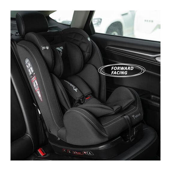 Teknum Evolve 2 Car Seat Group 0+/1/2/3 0–12 Years Up To 36Kg, Color: Black, 13 image