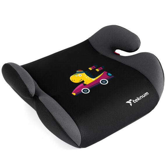 Teknum Dinosaur Car Seat Booster Group 2/3 15Kg–36Kg 4–12 Years, Color: Black & Grey, 2 image