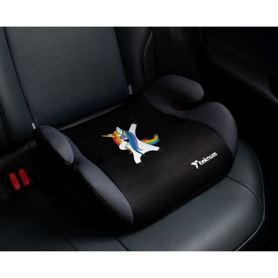 Teknum Dinosaur Car Seat Booster Group 2/3 15Kg–36Kg 4–12 Years, Color: pink, 6 image