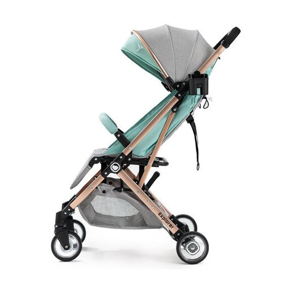 Teknum Explorer Travel Stroller Lightweight Cabin Friendly 6–36 Months Up To 15Kg, Color: Green, 2 image