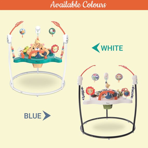 Teknum Baby Activity Jumper With Music And 9 Toys 4 Months+ Up To 11.3Kg, Color: Blue, 9 image