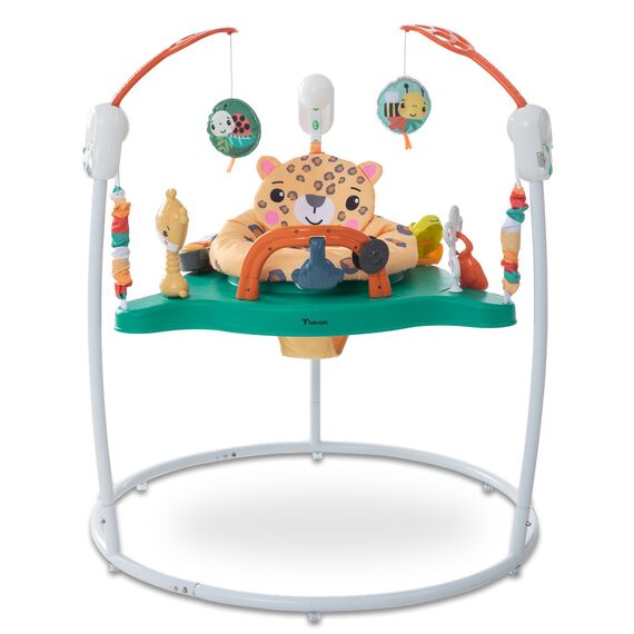 Teknum Baby Activity Jumper With Music And 9 Toys 4 Months+ Up To 11.3Kg, Color: White