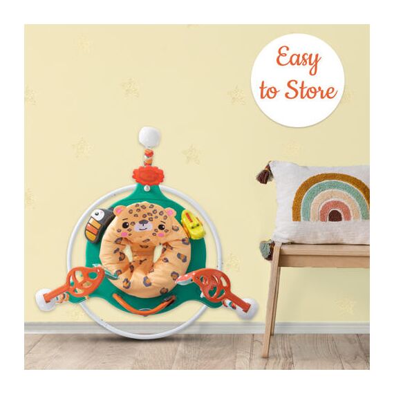 Teknum Baby Activity Jumper With Music And 9 Toys 4 Months+ Up To 11.3Kg, Color: White, 7 image