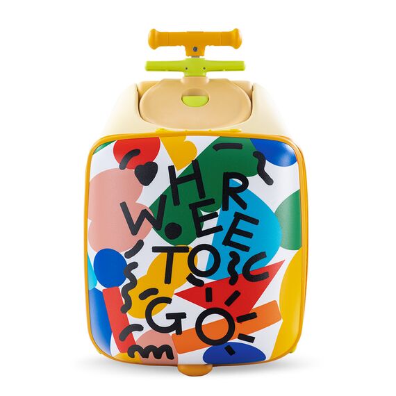 Teknum 3In1 Ride On Suitcase 34L 3+ Years Up To 70Kg, Color: Multicolor, 3 image