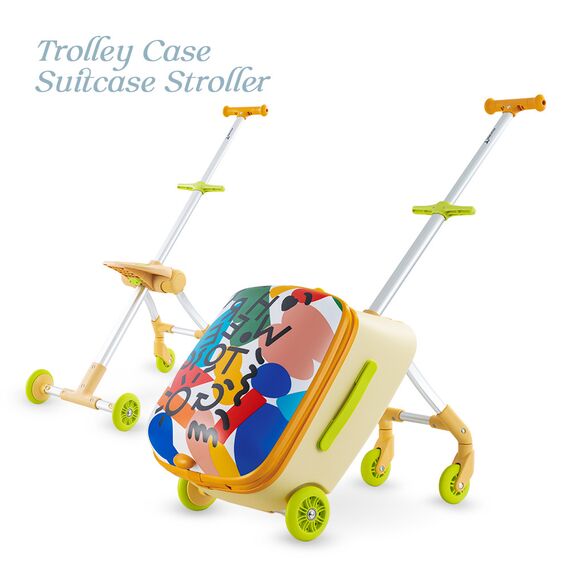 Teknum 3In1 Ride On Suitcase 34L 3+ Years Up To 70Kg, Color: Multicolor, 8 image
