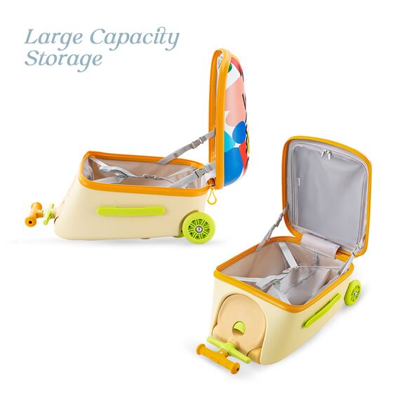 Teknum 3In1 Ride On Suitcase 34L 3+ Years Up To 70Kg, Color: Multicolor, 9 image