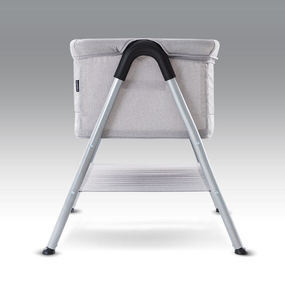Teknum Sleepzen 2 Bedside Crib Bassinet 0–6 Months Up To 9Kg, Color: Grey, 4 image
