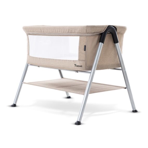 Teknum Sleepzen 2 Bedside Crib Bassinet 0–6 Months Up To 9Kg, Color: Ivory, 2 image