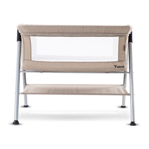 Teknum Sleepzen 2 Bedside Crib Bassinet 0–6 Months Up To 9Kg, Color: Ivory, 3 image