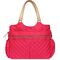 Sunveno Fashion Diaper Bag 17.7L With 15 Pockets And Shoulder Strap, Color: red