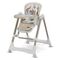 Teknum 5-In-1 Swing With High Chair Lockable Wheels 6–36 Months Up To 20Kg, Color: Ivory