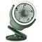 Teknum 2-In-1 Stroller Usb Charging Fan With Light 1200Mah, Color: Green
