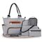 Little Story Diaper Bag Set Of 6 With Hooks, Color: Black