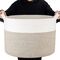 Little Story Cotton Rope Diaper Caddy Xl, Color: Ivory