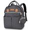 Little Story Quilted Diaper Backpack With Pacifier Bag And Stroller Hooks