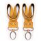 Little Story Premium Stroller Hooks, Color: Khaki