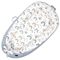 Little Story Soft Breathable Fiberfill Newborn Lounger Bed, Color: White