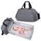 Little Story Bed In A Bag Quilted Black, Color: Grey