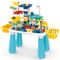 Little Story Diy Slide Track Rolling Ball Blocks Table (111 Pcs), Stem Series - Multicolor