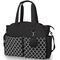Little Story Signature Diaper Bag Black, Color: Black