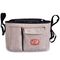 Little Story Stroller Organizer Travel Bag Grey, Color: Ivory
