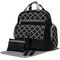 Little Story Convertible Diaper Bag With Zipper Pouch, Stroller Hooks And Changing Mat