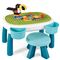 Little Story Diy Spinning Puzzle Building Blocks Set With Stool 35 Pieces 3+ Years