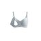 Okus Comfy Cotton Maternity & Nursing Bra, Color: Light Grey, Maternity Size: L