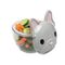 Melii Snack Container with PCTG Base 232 ml (3 Pack) Bulldog, Shark, Cat