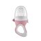 Babyjem Silicone Fruit & Vegetable Feeder 6+ Months, Color: pink