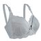 Okus Elegant Seamless Maternity & Nursing Bra, Color: Light Grey, Maternity Size: XL