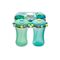 Melii Abacus Straw Sippy Cup 340 ml 2 Pcs, Color: Turquoise & Green