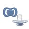 B.Box Silicone Pacifier 6–18 Months (Pack of 2), Color: Ocean/Sky