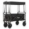 Teknum Folding Wagon Cart With Canopy 80Kg Load Capacity