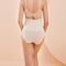 Sunveno High Waist Pregnancy Support Cotton Panties, Color: Skin, Maternity Size: XL