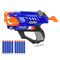 Little Story Kids Manual Soft Bullet Gun With 10Pcs Soft Bullets Blue, Color: Blue